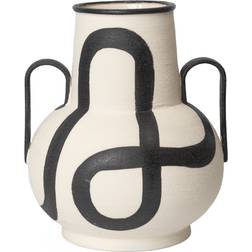 ferm LIVING Trace Off-white Vas 37.5cm
