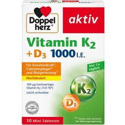 Doppelherz Vitamin K2+D3 1000 I.E. Tabletten