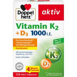 Doppelherz Vitamin K2 + D3 1000 I.E.