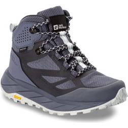 Jack Wolfskin Terraventure Texapore Mid W Walking Shoes - Dolphin