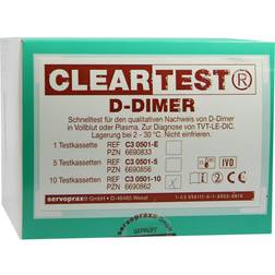 Servoprax D Dimer Cleartest Vollblut Tvt LE