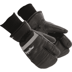 Refrigiwear insulated 3-finger lined suede leather mitt