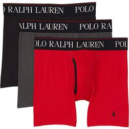 Polo Ralph Lauren lbbbp3 4d-flex cool microfiber boxer briefs pack