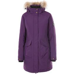 Trespass Women's Bettany DLX Down Parka Jacket - Wild Purple