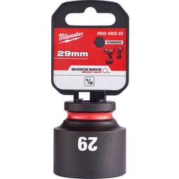 Milwaukee Drehmomentschlüssel, 29 mm 1/2" impact socket STD 1pc (1/2''