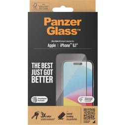 PanzerGlass Ultra-Wide Fit Screen Protector for iPhone 15