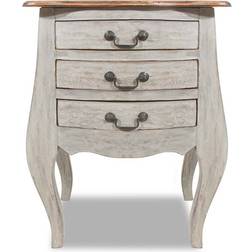 vidaXL 244504 Bedside Table 35x48cm