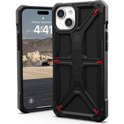 UAG Case Compatible with iPhone 15 Plus 6.7 in Monarch Kevlar Black Rugged