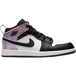 NIKE Air Jordan 1 Mid SE Zen Master PS - Black/White/Amethyst Wave/Bleached Coral