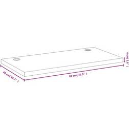 vidaXL Bordplade Skrivebord