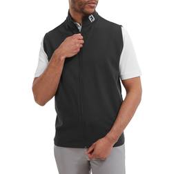 FootJoy Full-Zip Knit Herre Vest Black