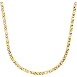 s.Oliver Mens Curb Chain - Gold