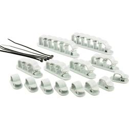 TRU Components WCM-SET-TT Kabelholder Selvklæbende
