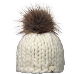 Isbjörn of Sweden Fox Knitted Beanie White, Unisex, Tøj, hatte kasketter, Hvid