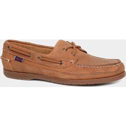 Sebago mens schooner crazy horse docksides boat shoes