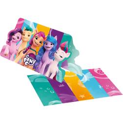 Amscan Invitationskort & Kuverter My Little Pony 8-pak