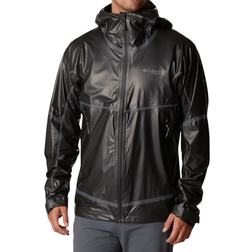 Columbia Men's OutDry Extreme Mesh Hooded Rain Shell Jacket - Black