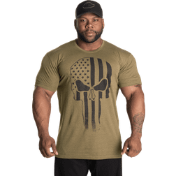 Gasp Skull Standard Tee Green