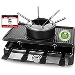 Emerio 3in1 gourmet raclette, grill rg 124930