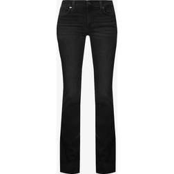 7 For All Mankind Bootcut Bair Snygg, svart