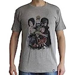 Naruto ABYstyle Shippuden TShirt Group Herren Grau