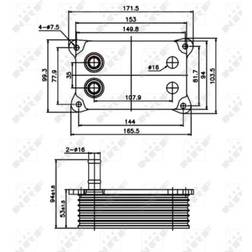 NRF EASY FIT 31071 Motoröl