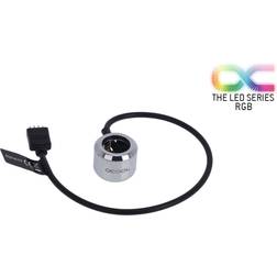 AlphaCool Aurora HardTube LED Ring 16mm Chrome RGB