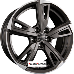 Borbet felgen bu1 8x18 et50 5x108 mistral anthracite glossy polished 18zoll