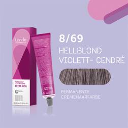 Londa Professional color Permanent Hair Dye 60 ml 8/69 Lys Blond Violet Cendre 60 ml 60ml