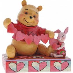 Disney Handmade Valentines Pooh and Piglett