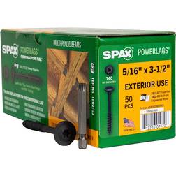 Spax PowerLags X 3-1/2 L T-40 Head Structural Screws 50 pk
