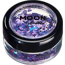 Smiffys Moon Glitter Holographic Shapes Single 3g