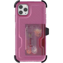 Ghostek iPhone 11 Pro Max Case Belt Clip iPhone11 11Pro Iron Armor Pink