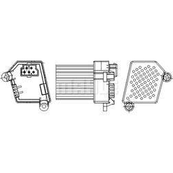 Mahle Kabineventilator Regulator