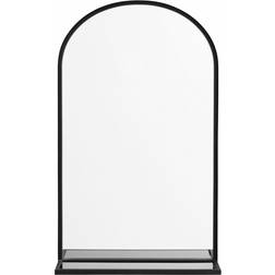Nordal Glass Shelf Wall Mirror 46x77cm