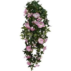 Mica Decorations Konstväxt Hängpetunia 80x20x15cm Rosa Konstgjord växt
