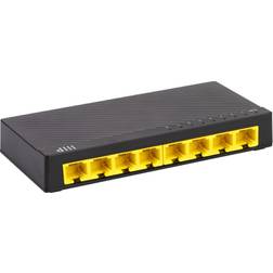 Monoprice 8-Port 10/100/1000Mbps