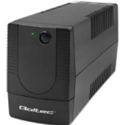 Qoltec 53772 Uninterruptible Power Supply Line Interactive Monolith 650VA 360W