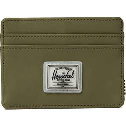 Herschel Supply Charlie RFID Ivy Green 2 Wallet Handbags