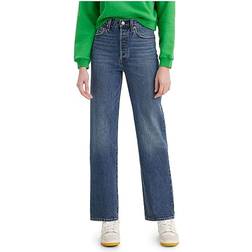 Levi's Ribcage långa jeans Blå Valley View 33X32