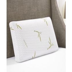 Green Tea Bamboo Pillow Case White