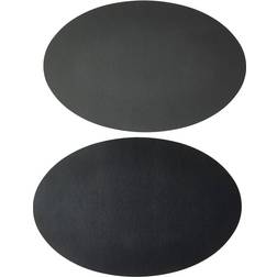 Dacore Reversible Dækkeserviet Sort, Grå (45x30cm)