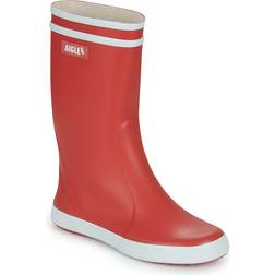 Aigle Jungen Unisex Kinder Lolly Pop Gummistiefel, Rot/Weiß