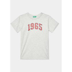 United Colors of Benetton Jungen 3096c10bo T-Shirt, Hellgrau 506