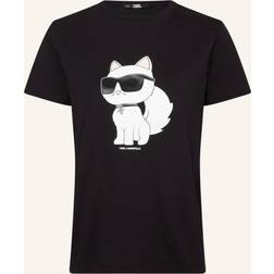 Karl Lagerfeld Ikonik 2.0 Choupette T-Shirt - Black