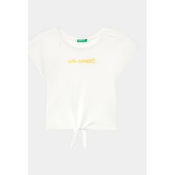 United Colors of Benetton T-Shirt 3096G108Y Weiß Regular Fit