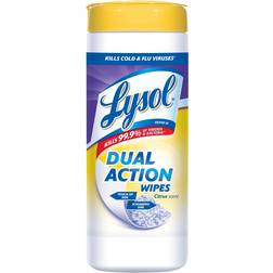 Lysol Dual Action Citrus Scent Antibacterial Disinfectant 35 ct 1 pk