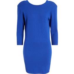 Frame Women's Strong Shoulder Mini Dress Ultramarine