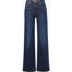 Agolde Womens Formation dk Rinse Ind Harper Straight-leg Mid-rise Organic Denim-blend Jeans