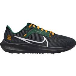 Nike Anthracite Green Bay Packers Zoom Pegasus Running Shoe